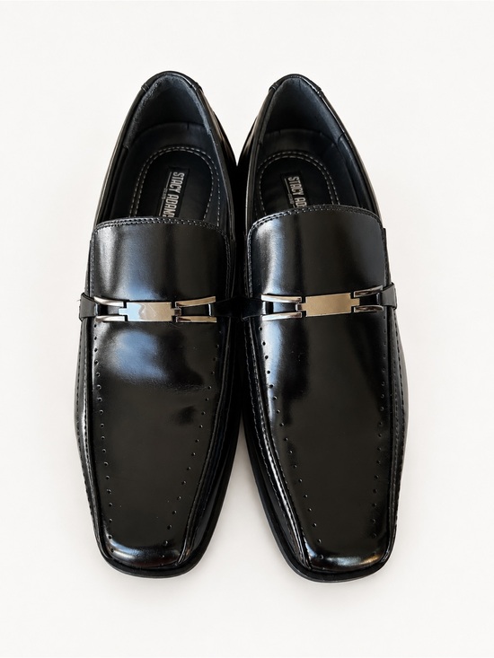 Stacy Adams Other - Stacy Adams Men’s Black Leather Dress Loafers – Size 8M